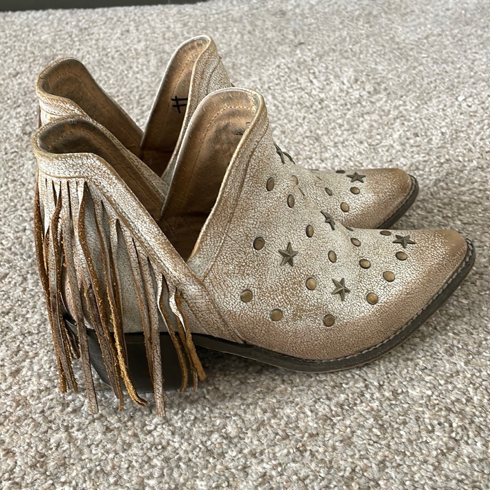 Circle G Fringe Boots